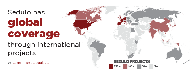 Sedulo offers global coverage through an experienced international team